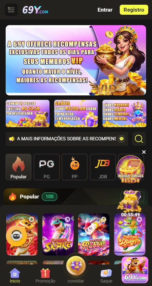 Atendimento VIP em 69y